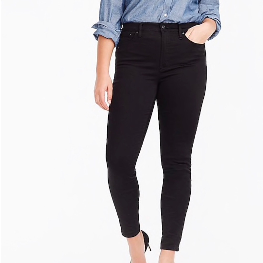 J Crew High-Rise Toothpick Jean